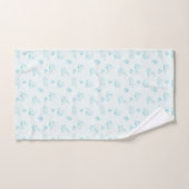 Schattige land Goose Toile Pattern Bad Handdoek (Handdoek)