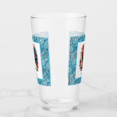 Schattige Land haan voeg naam toe Glas (Links)