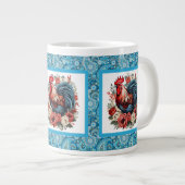 Schattige Land haan voeg naam toe Grote Koffiekop (Voorkant rechts)