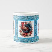 Schattige Land haan voeg naam toe Grote Koffiekop (Voorkant)