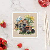 Schattige Land schuur en tractor partij Servet (Insitu)