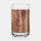 Schattige Land uil liefhebbers naam toevoegen Blikvorm Glas (Achterkant)