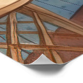 schattige landbadkamerliefhebbers poster (Hoek)