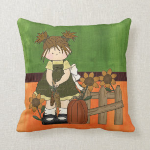 Schattige landencode kussen