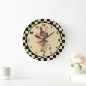 schattige landliefhebbers grote klok (Huis)