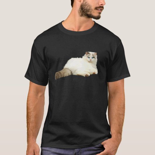 Schattige Lapjeskat 1 T-shirt (Voorkant)