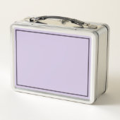 Schattige Lavendel Pastel Monogram Script Naam (Achterkant)