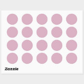 Schattige Lavendel Roze Sticker (Vel)
