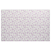 Schattige lavendelbloempatroon stof (Fat Quarter)