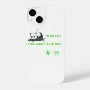 "Schattige Lazy Panda Comfort trendy ontwerp" iPhone 14 Hoesje