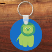 Schattige leeuw sleutelhanger (Voorkant)