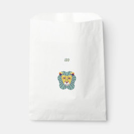 Schattige Leeuw, sterrenbeeld, ster teken print Bedankzakje
