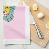 Schattige Leeuw, sterrenbeeld, sterrenbeeld afdruk Theedoek (Quarter Fold)