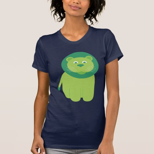 Schattige leeuw t-shirt (Voorkant)