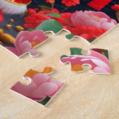 Schattige Leeuwendans Legpuzzel (Zijkant)