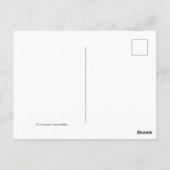 Schattige leggen van veulens van baby briefkaart (Achterkant)