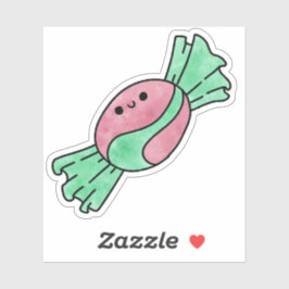 Schattige lekker snoep sticker