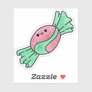 Schattige lekker snoep sticker