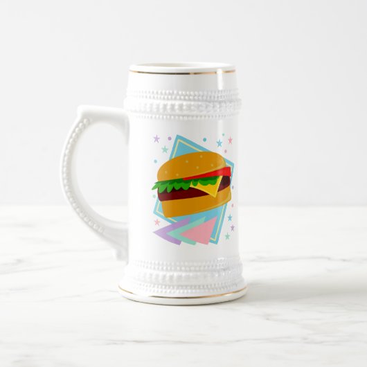 Schattige Lekkere Burger Bierpul (Links)