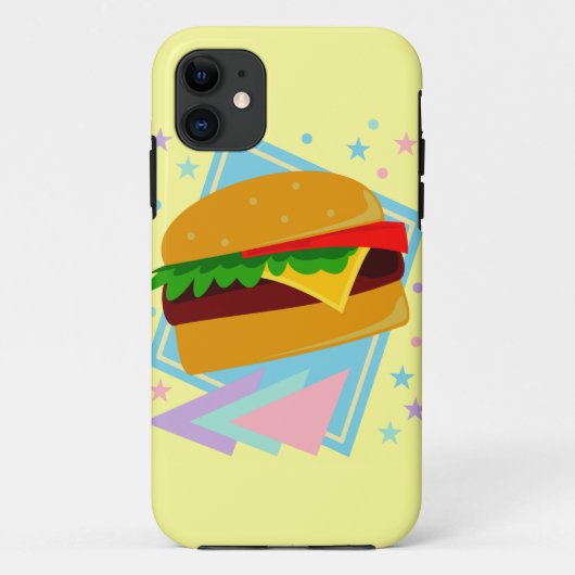 Schattige Lekkere Burger Case-Mate iPhone Case (Achterkant)