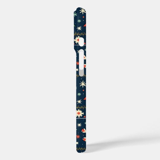 Schattige lelijk kersttruitjespatroon Case-Mate iPhone case (Achterkant / Links)