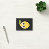 Schattige Lemon-personage met Googly Eyes Post-it® Notes (Kantoor)