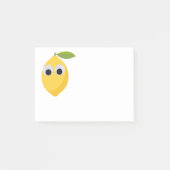 Schattige Lemon-personage met Googly Eyes Post-it® Notes (Voorkant)