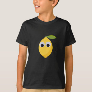 Schattige Lemon-personage met Googly Eyes T-shirt