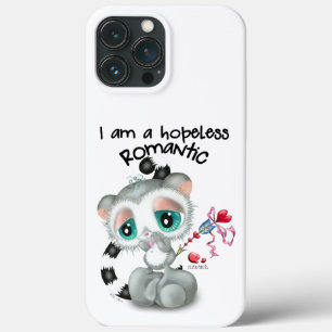 Schattige Lemur met Hart Cupido Pijl – Zoete Liefd Case-Mate iPhone Case