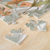 Schattige lente konijn legpuzzel (Zijkant)