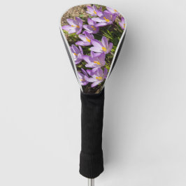 Schattige lente krokussen golfheadcover