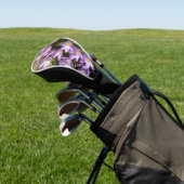 Schattige lente krokussen golfheadcover (Insitu)