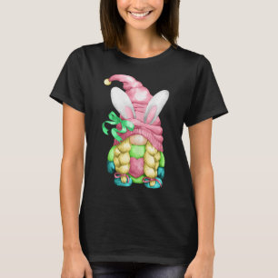 Schattige Lente Pasen Gnome Meisje Voor Vrouwen Me T-shirt