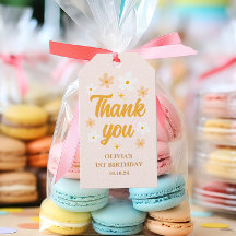 Schattige lente roze gele margriet dank je verjaar