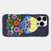 Schattige lenteuil & aangepaste naam iPhone hoesje (Achterkant horizontaal)