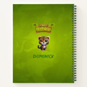 Schattige Leopard Kitten Woodland Wildlife Feline� Notitieboek (Achterkant)