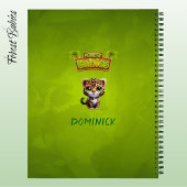 Schattige Leopard Kitten Woodland Wildlife Feline� Notitieboek