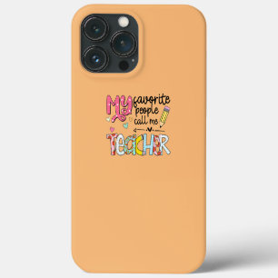 Schattige leraar mijn favoriete mensen noemen me l Case-Mate iPhone case