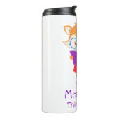 Schattige Leraarsgeschenk met Fox Thermosbeker (Gedraaid links)