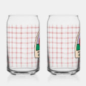 Schattige lerar Apple Cup Blikvorm Glas (Rechts)