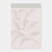 Schattige lerarengeheugen Natural Greenery achterg Post-it® Notes (Voorkant)