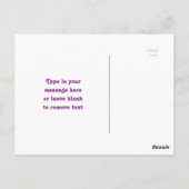 Schattige lesbische pinguïns twee bruiden hart Pet Briefkaart (Achterkant)