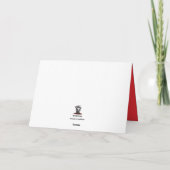 Schattige Let's Hang Out Valentijn Spiders Feestdagen Kaart (Achterkant)