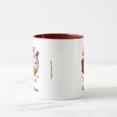 Schattige & leuk "Brownie naar mijn ijs" Custom pa Mok (Midden)