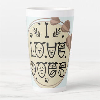 SCHATTIGE LEUK EIGENZINNIG ONTWERP VOOR HONDENLIEF LATTE MOK