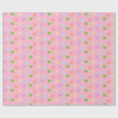 Schattige & Leuk Elegant Pastel Tulpenbloemen, Bab Cadeaupapier (Vlak)