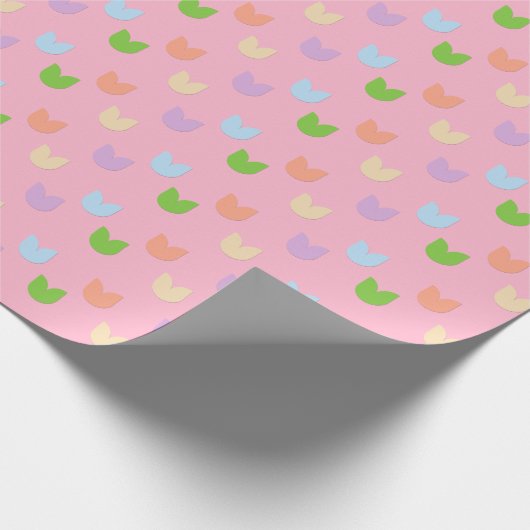 Schattige & Leuk Elegant Pastel Tulpenbloemen, Bab Cadeaupapier (Hoek)