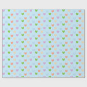 Schattige & Leuk Elegant Pastel Tulpenbloemen, Bab Cadeaupapier (Vlak)