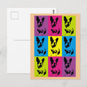 Schattige Leuk Frans Bulldog Frenchie Pop Art Briefkaart (Voorkant / Achterkant)