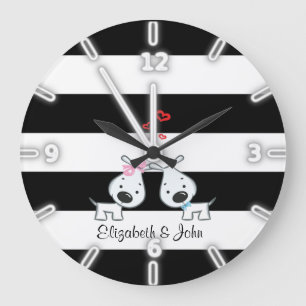 Schattige Leuk, Gestreept, Honden in Grote Klok